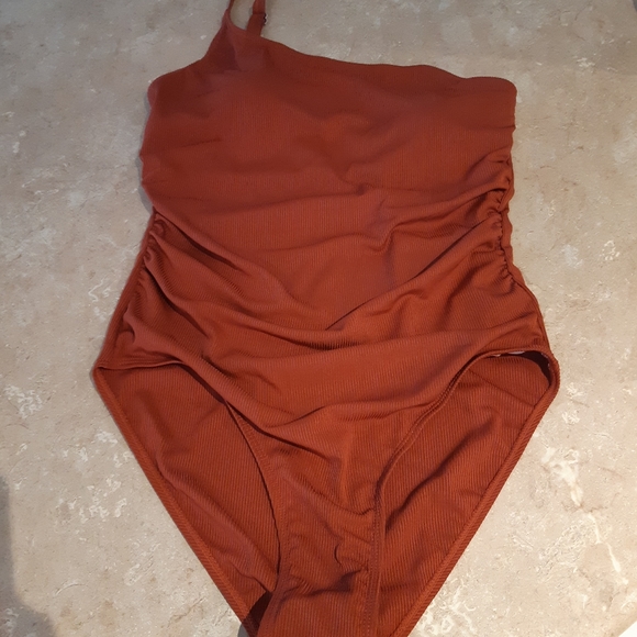 NWOT Shein One Shoulder One Piece Swimsuit - Picture 5 of 7